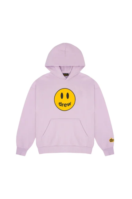 mascot oversized hoodie lilac