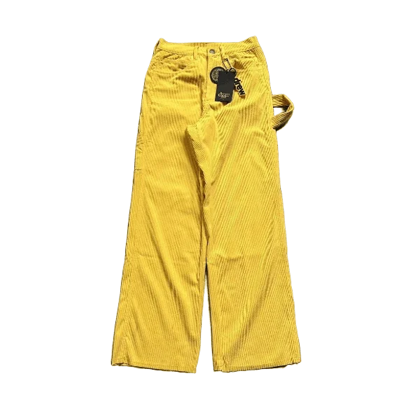 removal.ai_9f411a79-a21d-42c6-8ac9-b0bfe553f85a-c33b2079-36ad-44df-892f-58e7d137e742.png Drew Trousers Yellow