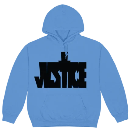 Justine Bieber Blue Justice Hoodie