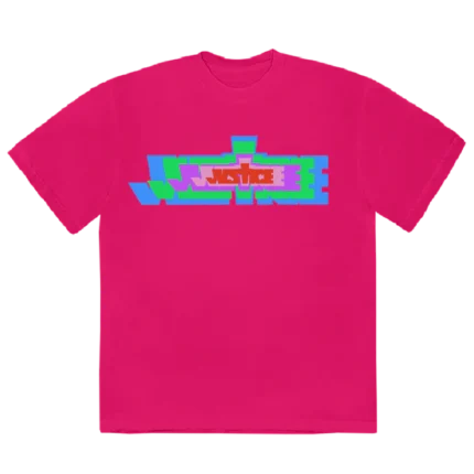 Justin Bieber Justice Pink T-Shirt